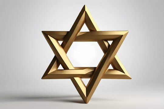 Golden star of David