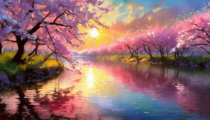 ただの太陽、ただの川、ただの桜、それがただ美しくて心打たれる