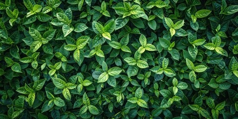 Obraz premium Lush Greenery Embracing the Wall