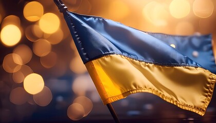 Ukrainian flag - obrazy, fototapety, plakaty
