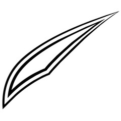 illustration of an dash vector icon