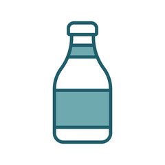 ketchup icon vector design template simple and clean