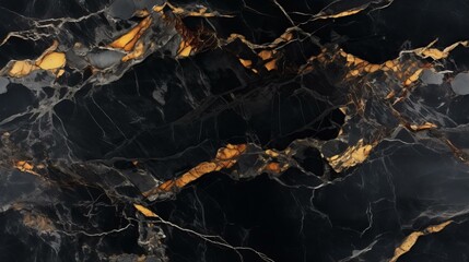 b'Black and gold marble texture with veins'