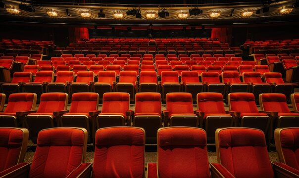 Theatre interior seating