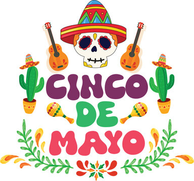 beautiful Chinco de Mayo Design