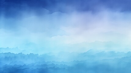 Fototapeta premium Serene Blue Gradient Abstract Art with Soft Textured Waves