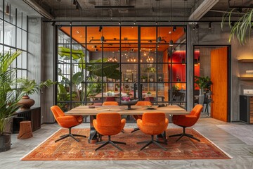 Redesigning office areas with agile principles, enabling rapid adaptation to evolving business requirements.