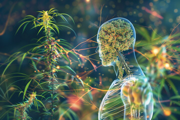 Man With Marijuana Plant Growing Inside Him