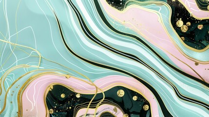 abstract aquamarine background.