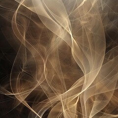 abstract brown background with thin golden black and white and beige lines.