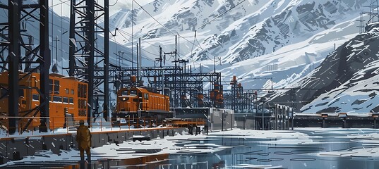 Exploring Industrial Decay: Skilled Engineer Amidst the Echoes of Abandonment in a Forgotten Factory, Seeking Beauty in Forgotten Spaces.