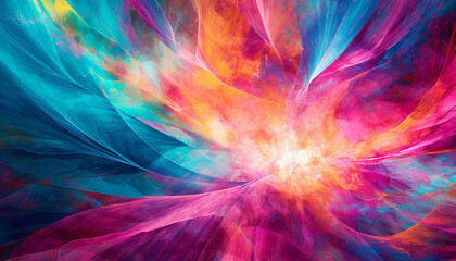 Vibrant and dynamic background. Abstract wavy pattern.