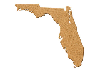  Map of the state of Florida