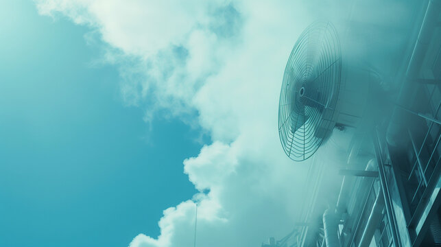 Carbon capture - decarbonisation concept. Enviromnental aspects, pollution, emissions reduction.
