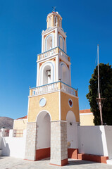 Chapel in Ano Symi, Symi island, Greece.