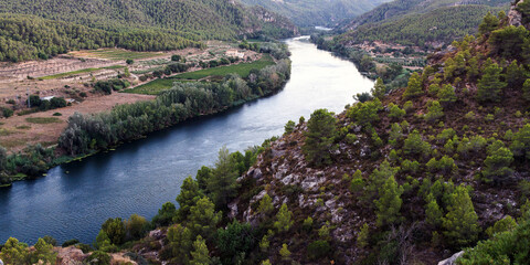 Naklejka na ściany i meble Ebro river