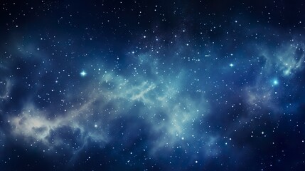 Obraz premium A high-quality deep space image capturing the ethereal beauty of star clusters in the universe