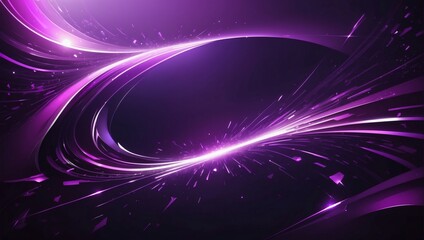 Fototapeta na wymiar Luminous Purple Shine Technology Background