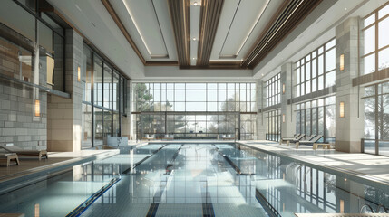 Indoor pools are a great way to stay healthy and active, no matter the weather.