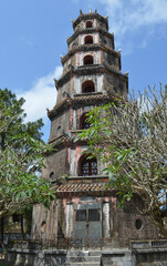 Thien Mu pagoda near Hue, Vietnam