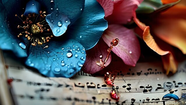 A symphony of laughter and tears each note a reminder of the beauty in imperfection