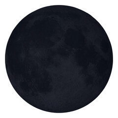 New Moon (Moon Phase), "Elements of this image furnished by NASA ", isolated png background © ismailbasdas