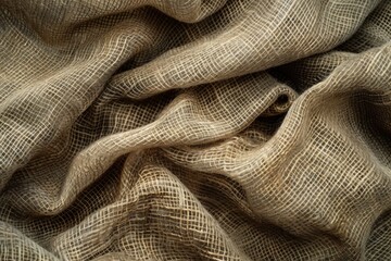 Detailed close-up of a piece of cloth. Ideal for textile backgrounds - obrazy, fototapety, plakaty