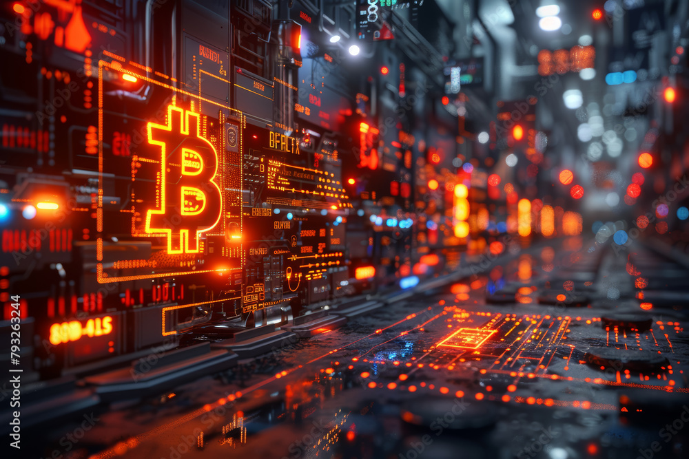 Poster a blockchain-powered e-commerce platform offering transparency, security, and decentralized control 