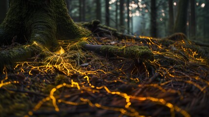Waldweites Netzwerk: Das Geheimnis der Myzelien