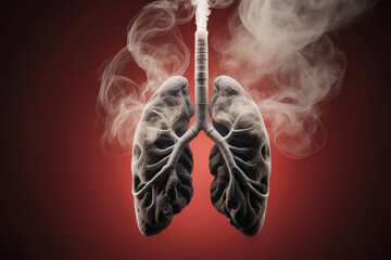 Effet du tabagisme sur les poumons, cigarette, risque de cancer 