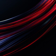 Futuristic Abstract Wallpaper with red and blue neon light