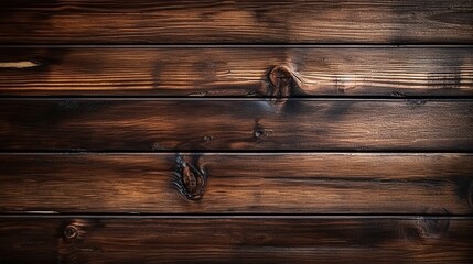 Elegant dark wood background for sophisticated designs Generative AI