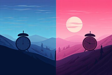 Dusk to Dawn Gradient Stories: Sleep Cycle Alarm Clock Backgrounds