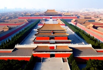 Magnificent panoramic vista of the forbidden city  (2)