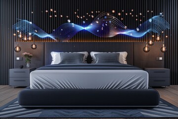 Revolutionize Your Rest: High-Tech Automated Sleep Systems for a Cozy Bedroom That Promotes Health and Wellness.