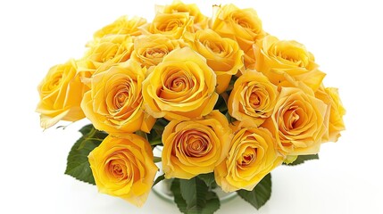 Naklejka premium Celebrate Mother s Day with the most exquisite yellow roses