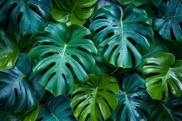 Close Up of Green Leaves