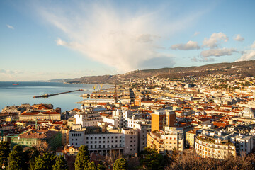 Aussicht über Triest / View over Trieste