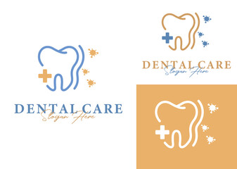 dental care protection shield icon logo vector illustration design
