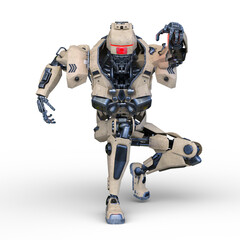 ロボット　3DCGレンダリング