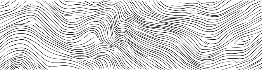 stripes lines waves cracked surface black transparent pattern, vector decoration overlay monchrome, laser cutting cnc background engraving, decorative print design backdrop	