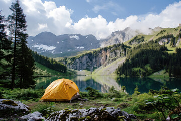 Camping in the Forest, Generative AI