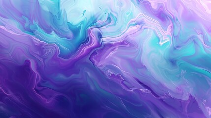 Fototapeta na wymiar Abstract liquid swirls in purple hues