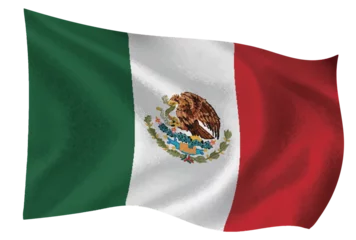 Raamstickers メキシコ　国　旗　世界　アイコン © J BOY