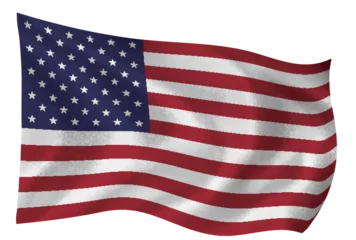 Gordijnen アメリカ　国　旗　世界　アイコン © J BOY