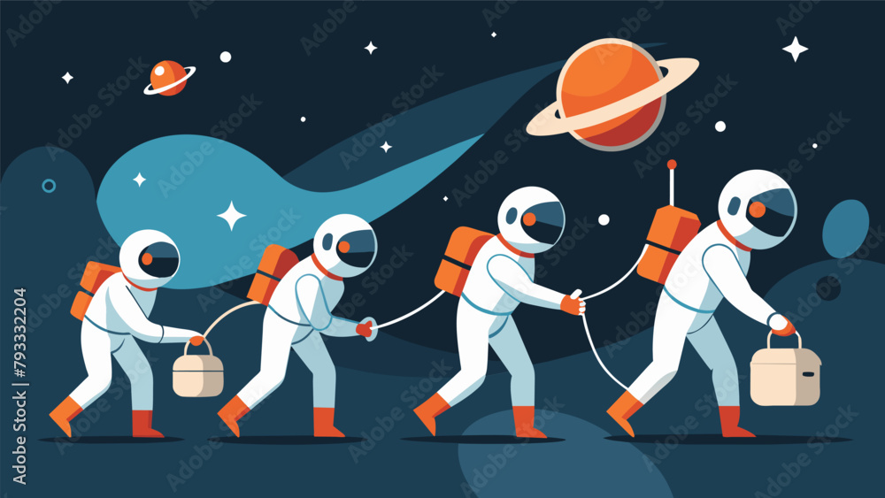 Poster a team of astronauts undergoes a series of simulations each one designed to push their minds to the 