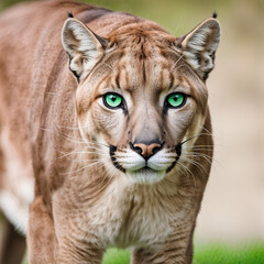 portrait of a Puma