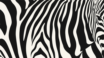 Fototapeta na wymiar Black and white zebra or tiger print for wrapping paper