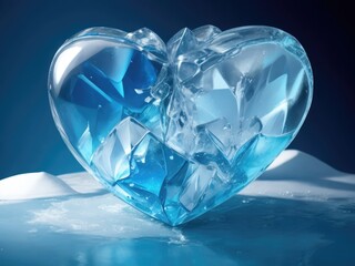 An icy heart.