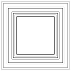 Square lines gradient geometric pattern